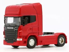 Scania V8 R730 Lorry Truck Model Diecast Toy Red 1:64 Scale Welly