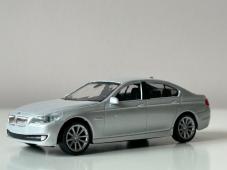 BMW 535i Germany Luxury Car Model Metal Diecast Toy Silver 1:43 Welly