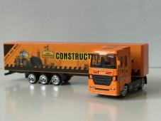 Truck/Lorry Transporter Construction Model Diecast Toy Probably 1:87-1:102 Scale