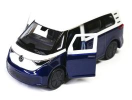 Volkswagen ID. Buzz Germany Car Van Model Purple Diecast 1:34-1:39 Scale Welly