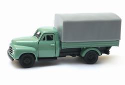 Opel Blitz 1952 Germany Vintage Delivery Truck Model Green Diecast Welly Open Door