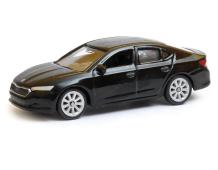 Skoda Octavia Czech Republic Car Model Black Diecast 1:60 Scale Welly